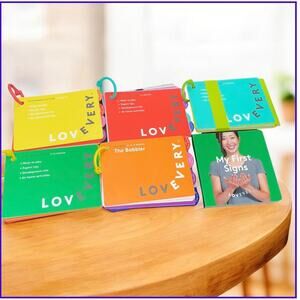 Lovevery Montessori Play Guides Lot 3-15 Months Baby Toddler First Signs No 9-10